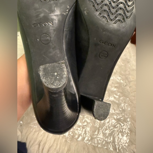 Geox Black Italian Patent Leather Shoes - Picture 6 of 12